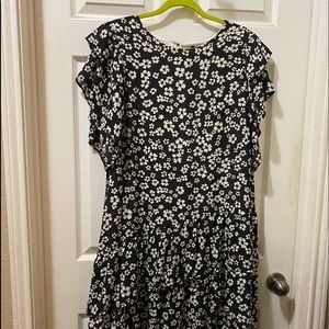 Ruffled flower dress